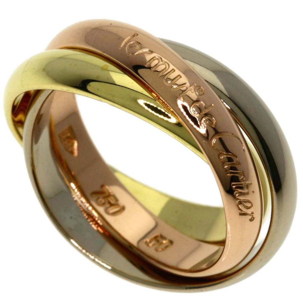 CARTIER 18k Gold Trinity Ring